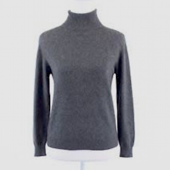 NWT GRIFFEN 100% Cashmere Knit Turtleneck Sweater - Picture 2 of 3